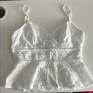 Elegant White Women's Top